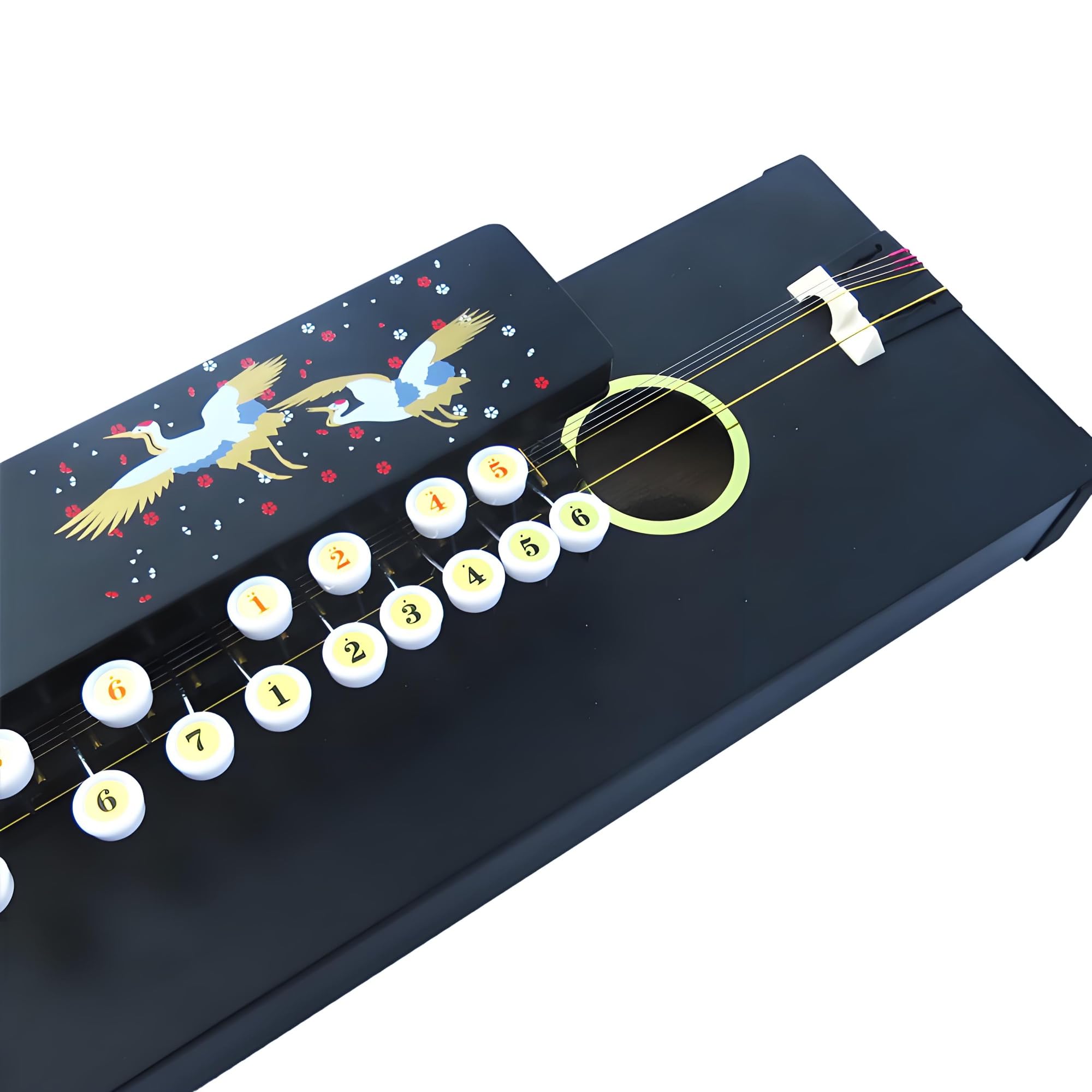 大正琴 6弦 ボリューム調整機能付き ケース付き 大正琴 6弦 ボリューム調整機能付き ケース付き 大正琴 6弦